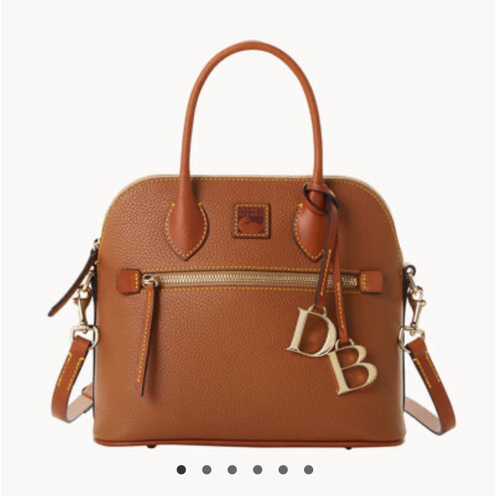 Dooney & Bourke Pebble Grain Domed Satchel